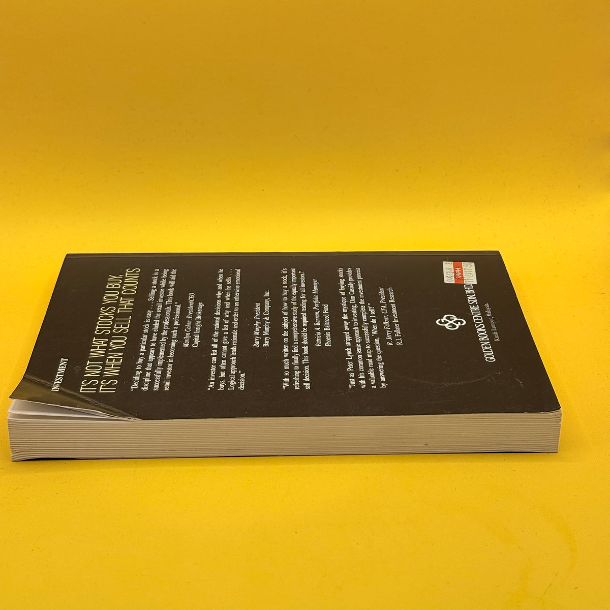 It's Not What Stocks You Buy, It's When You Sell That Counts by Donald L. Cassidy
