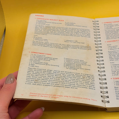 Vintage Edmonds Microwave Cookery Book by Edmonds (1989)