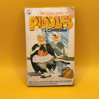 Piccolo Book of Riddles by J. B. Cunningham (1973)