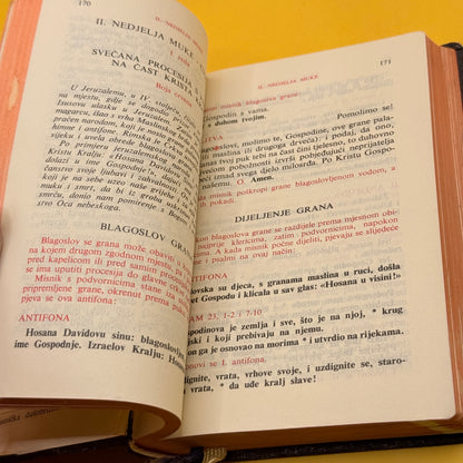 Nedjeljni i Blagdanski Misal by Dr. Fabijan Veraja (1966, Croatian)