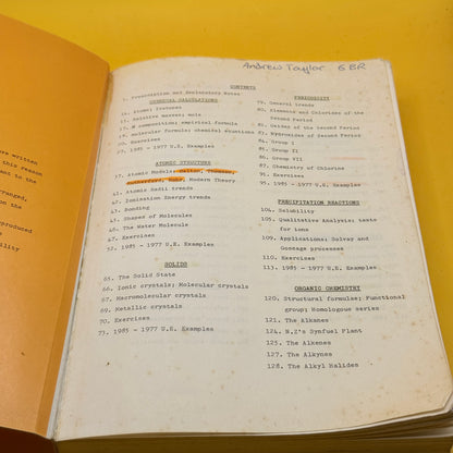 Sixth Form Chemistry: Notes and Examples by James W. McLaughlin (1986)