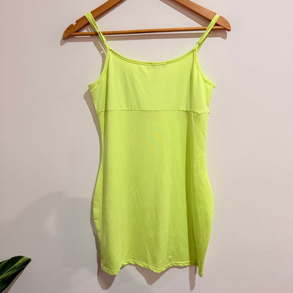 Verge Girl Neon Lime Cami Mini Dress Size 14