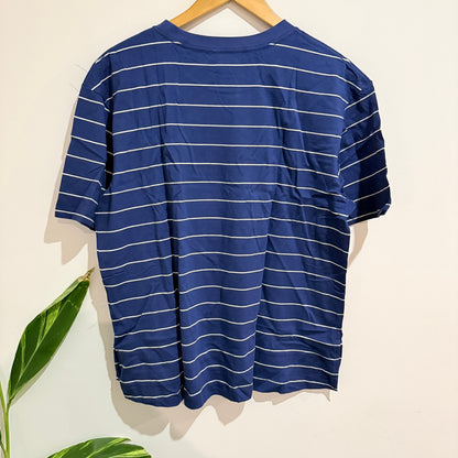 Ceres Life Stevie Slouchy Stripe Tee Size M