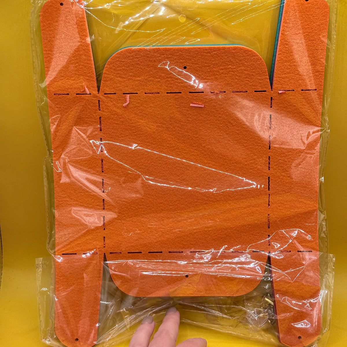 Felt Fold-Up Storage Box Craft Kit Set of 2
