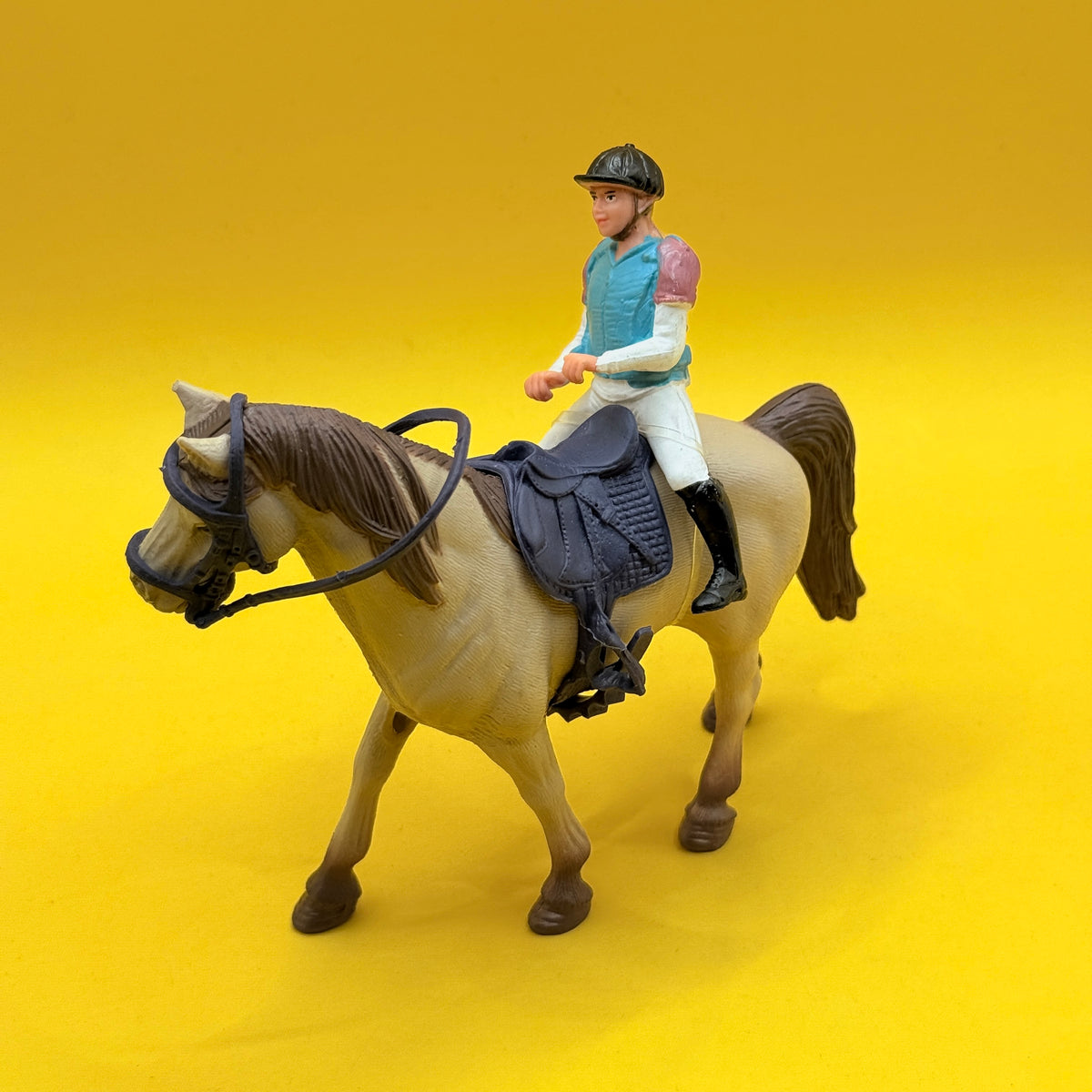 Horse and Rider Toy Figure Set