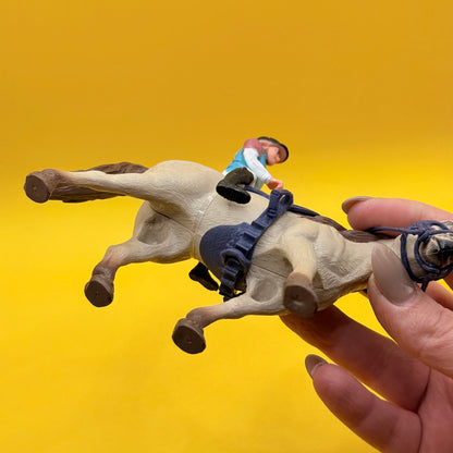 Horse and Rider Toy Figure Set