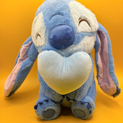 Disney Stitch Plush with Heart Approx. 29 cm