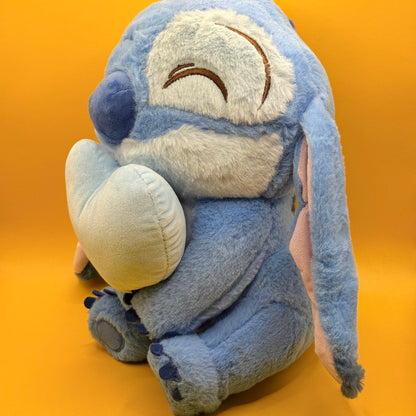 Disney Stitch Plush with Heart Approx. 29 cm