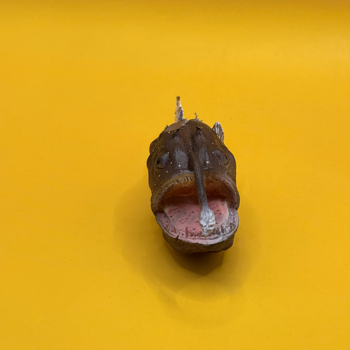 Anglerfish Figurine with Open-Mouth Detail