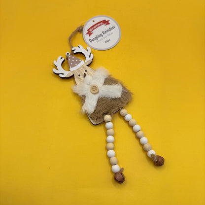 Winter Magic Dangling Reindeer Decoration 20 cm