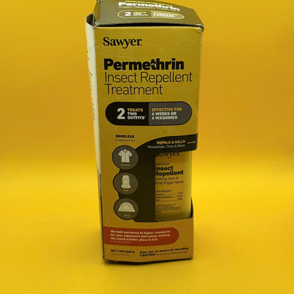 Sawyer Permethrin Insect Repellent Treatment for 2 Outfits