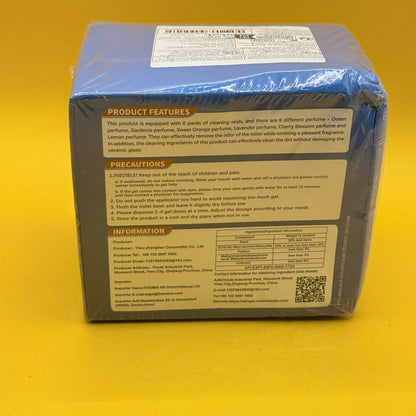 Toilet Gel Stamp Value Pack 6 x 60 g 84 Flowers