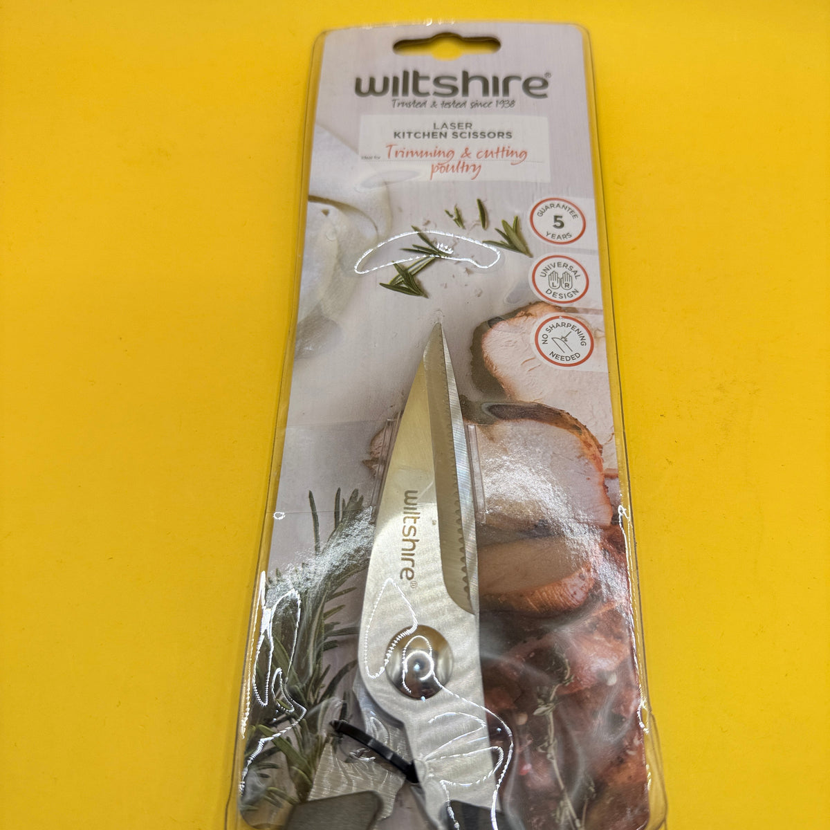 Wiltshire Laser Stainless Steel Kitchen Scissors