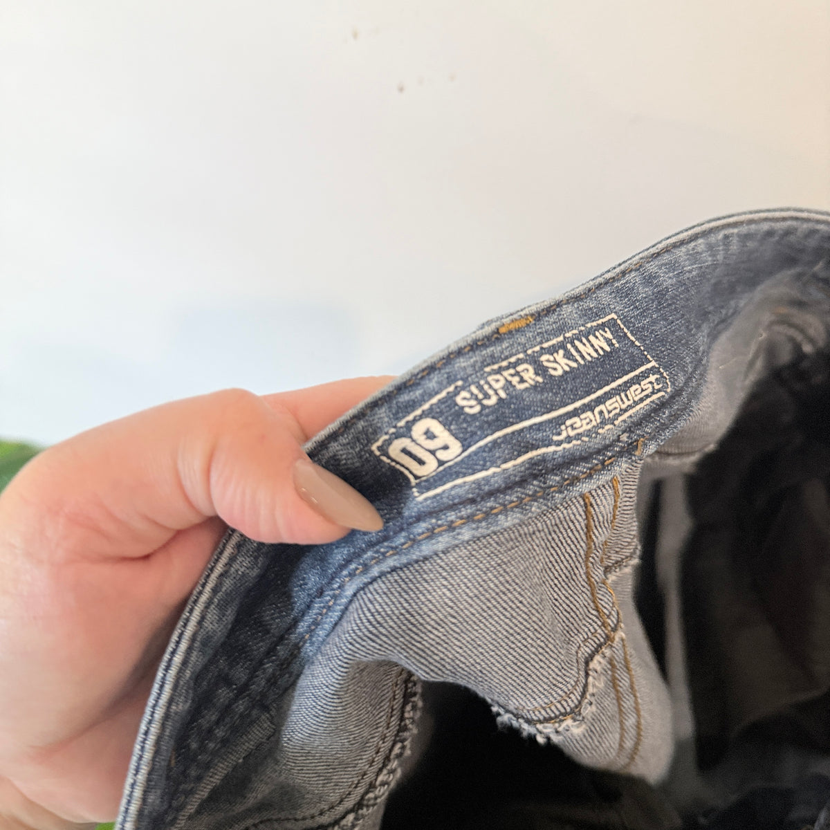 Jeanswest Dark Wash Super Skinny Jeans Size 9