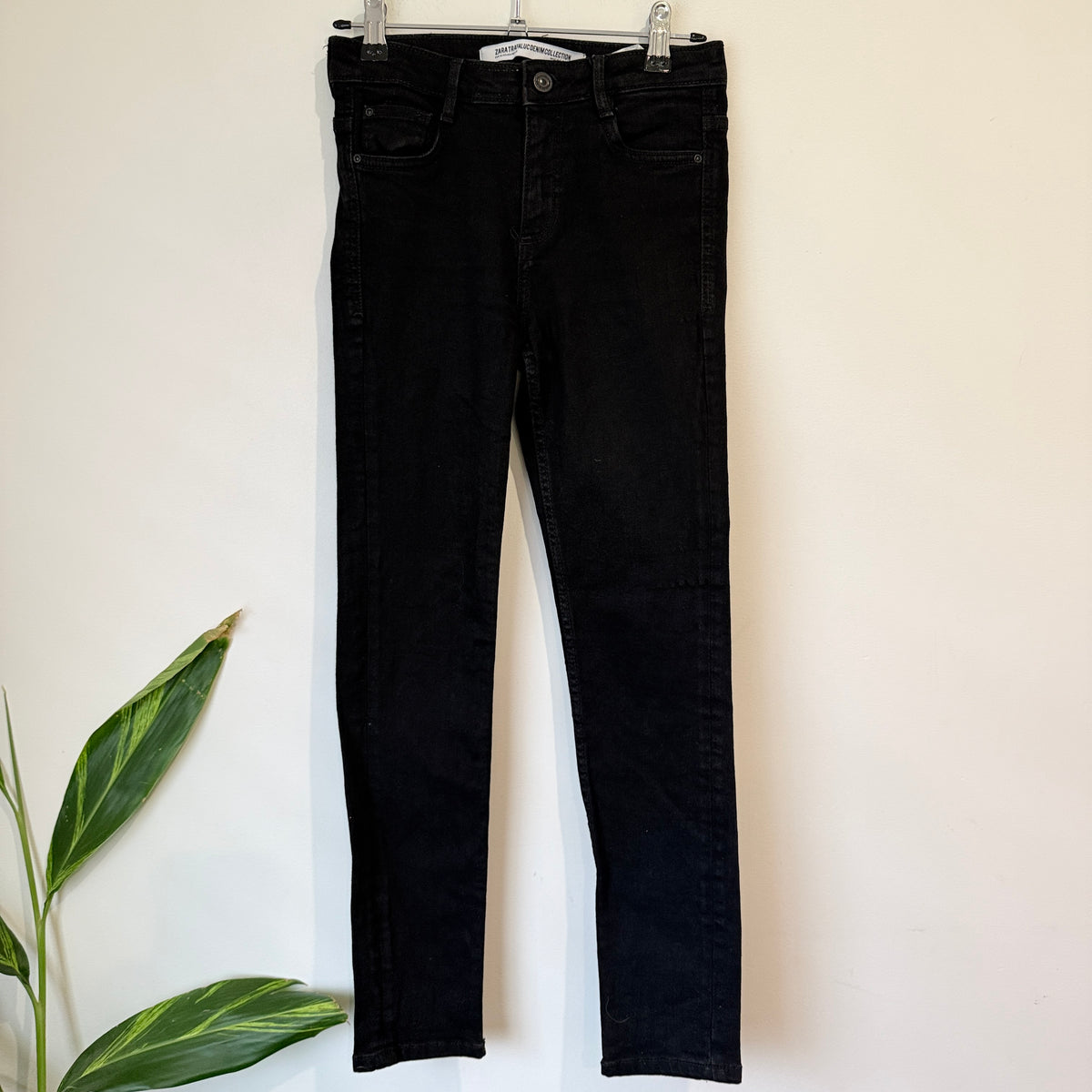 Zara Trafaluc Black Skinny Jeans Size 36