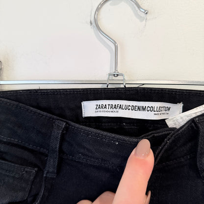 Zara Trafaluc Black Skinny Jeans Size 36