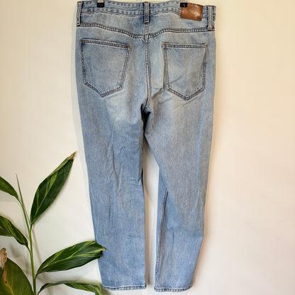 Absent Light Wash Kennedy Dad Jeans Size 34