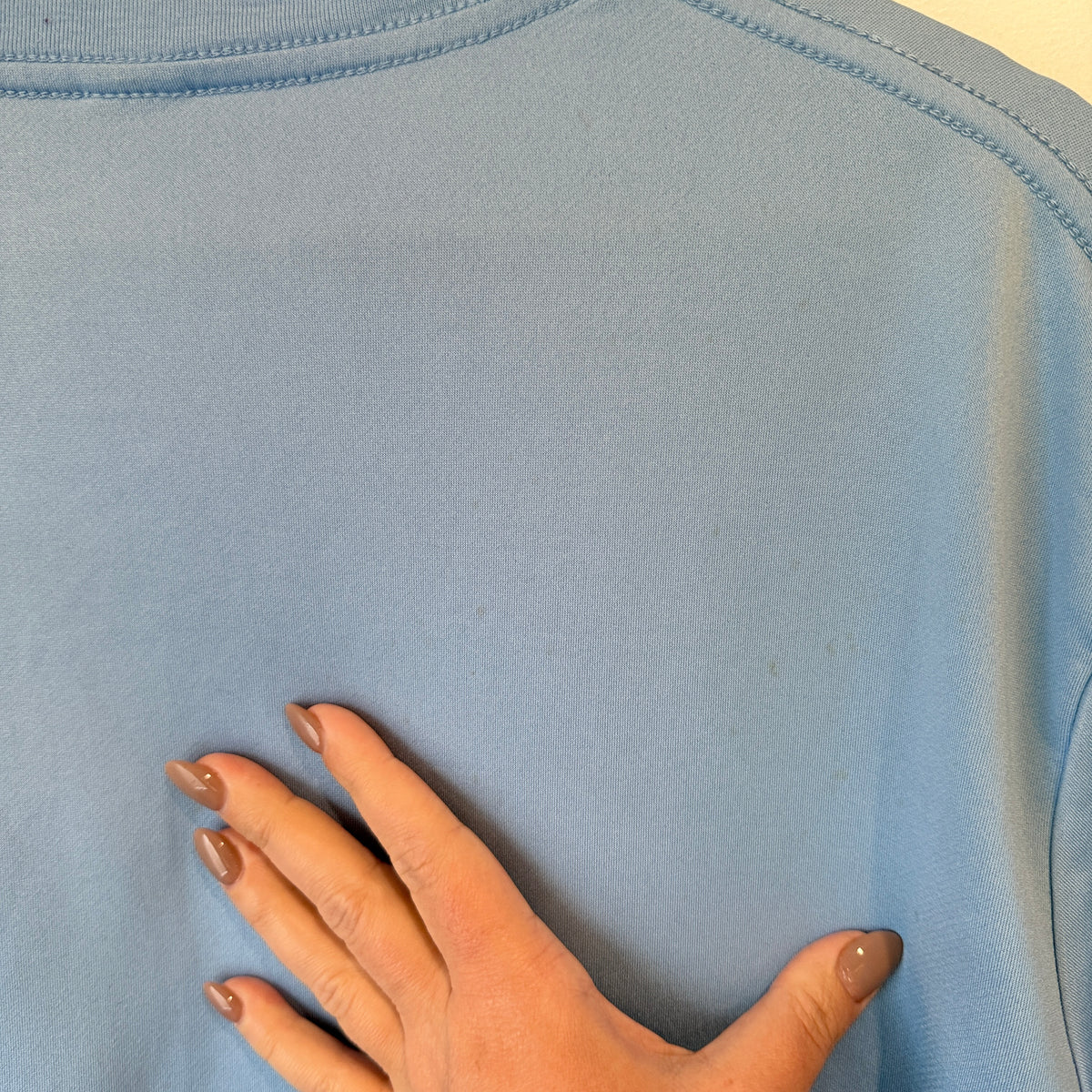 Project Rock Print Light Blue Tee Size XXL