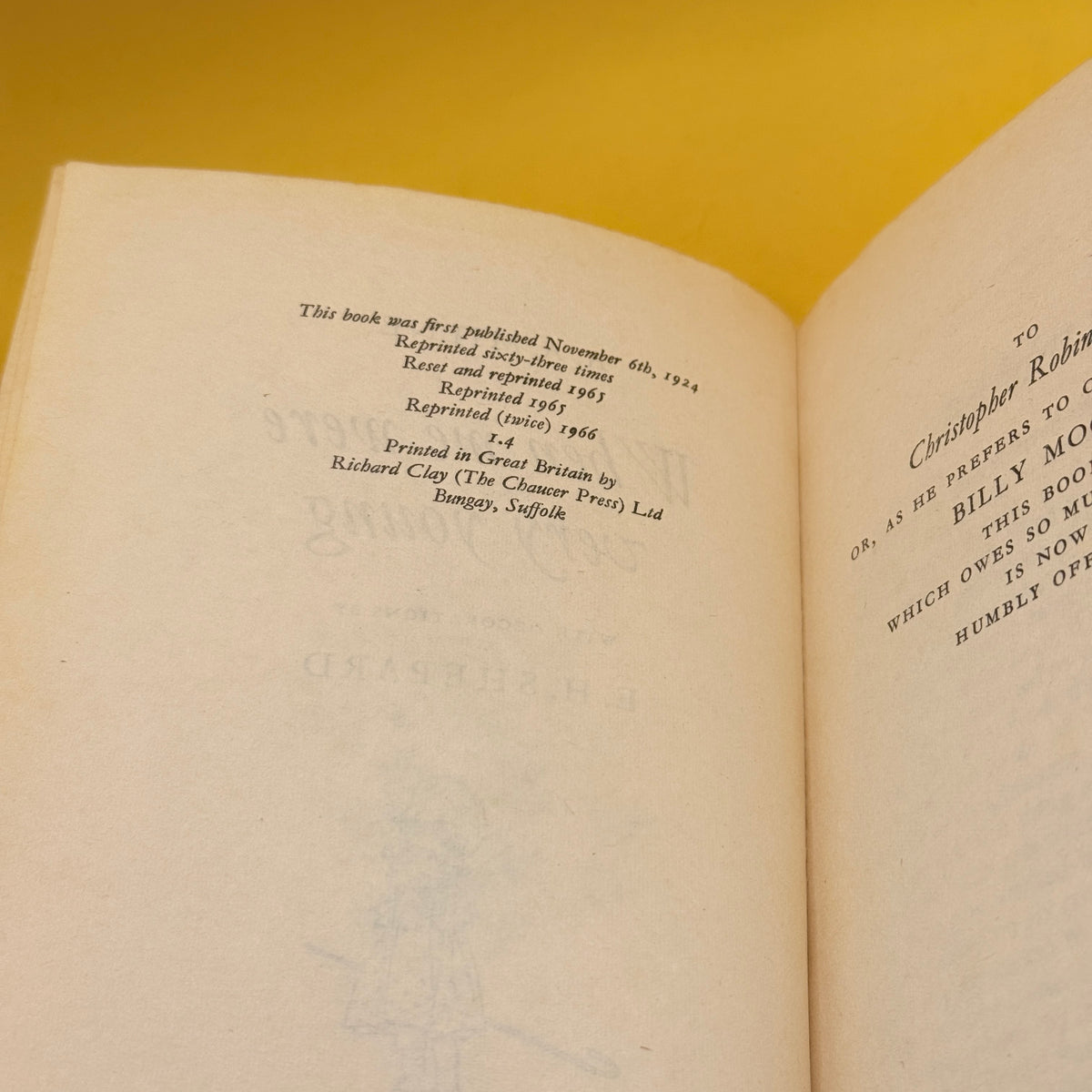When We Were Very Young by A. A. Milne (1966)