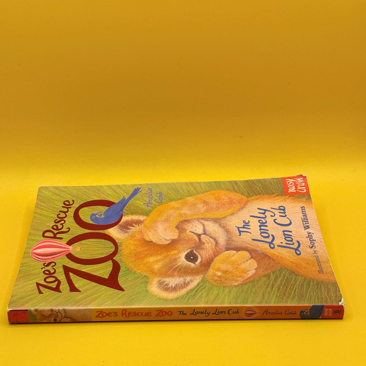 Zoe's Rescue Zoo: The Lonely Lion Cub by Amelia Cobb