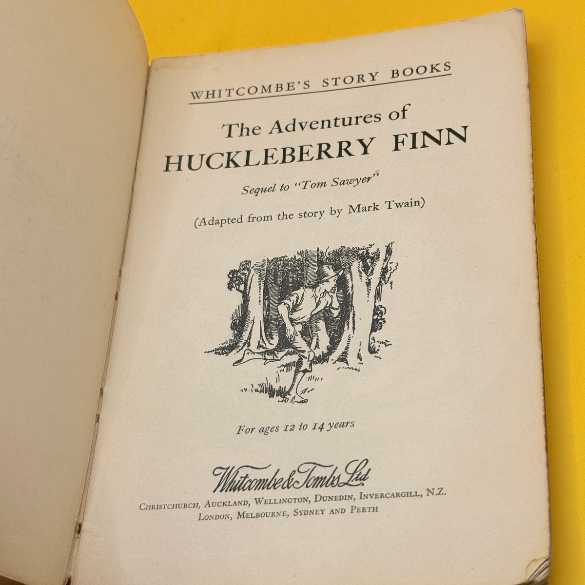 The Adventures of Huckleberry Finn by Mark Twain (Whitcombe’s Story Books, undated)