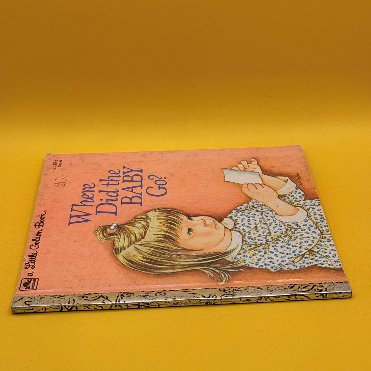 Vintage Golden Book: Where Did the Baby Go? by Sheila Hayes (1974)