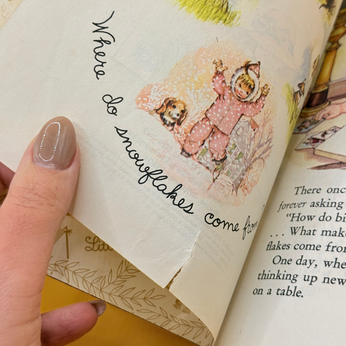 Vintage Golden Book: Where Did the Baby Go? by Sheila Hayes (1974)