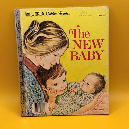 Vintage Golden Book - The New Baby by Ruth and Harold Shane (1975)