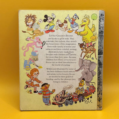 Vintage Golden Book - The New Baby by Ruth and Harold Shane (1975)