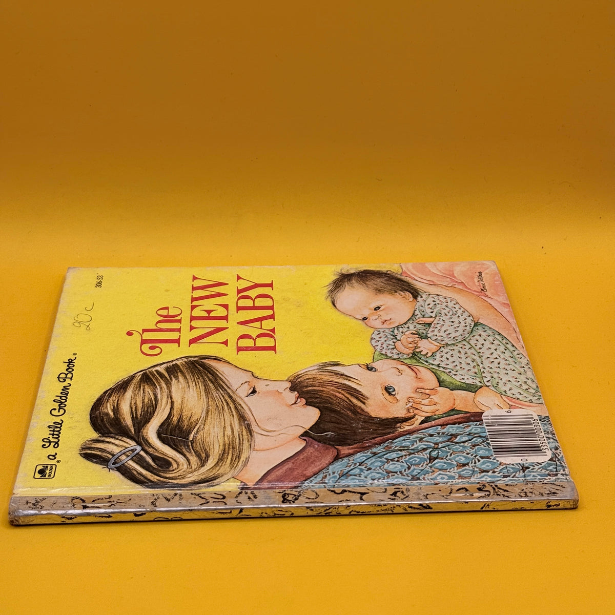 Vintage Golden Book - The New Baby by Ruth and Harold Shane (1975)