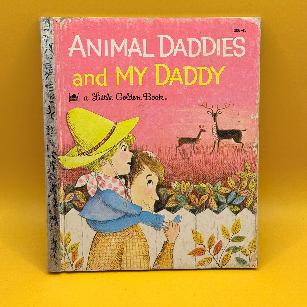 Vintage Golden Book: Animal Daddies and My Daddy by Barbara Shook Hazen (1968)