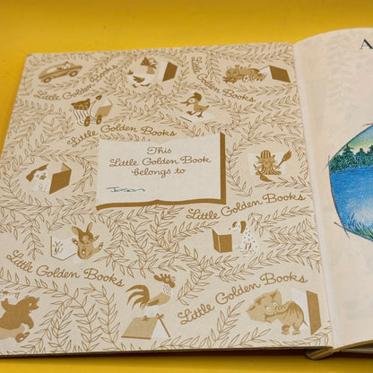 Vintage Golden Book: Animal Daddies and My Daddy by Barbara Shook Hazen (1968)