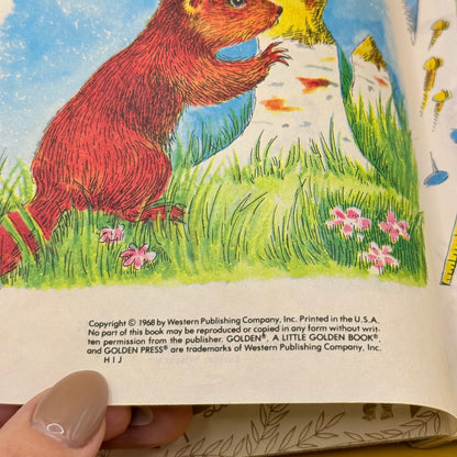 Vintage Golden Book: Animal Daddies and My Daddy by Barbara Shook Hazen (1968)