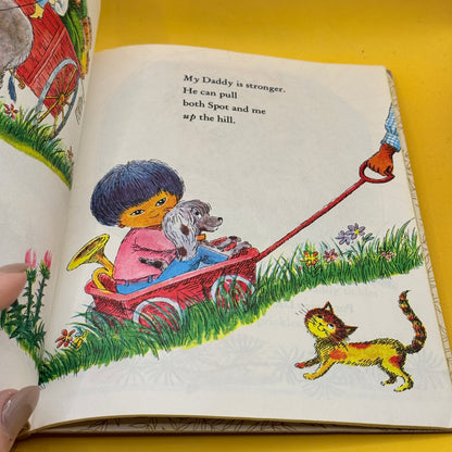 Vintage Golden Book: Animal Daddies and My Daddy by Barbara Shook Hazen (1968)
