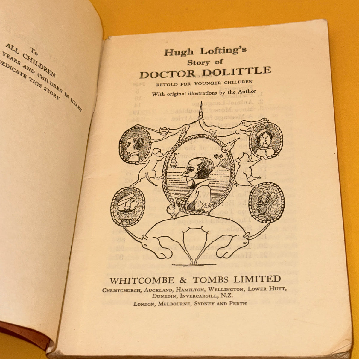 The Story of Dr. Dolittle by Hugh Lofting (Whitcombe, undated)