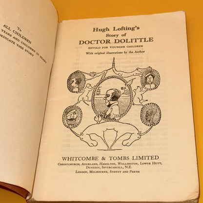 The Story of Dr. Dolittle by Hugh Lofting (Whitcombe, undated)