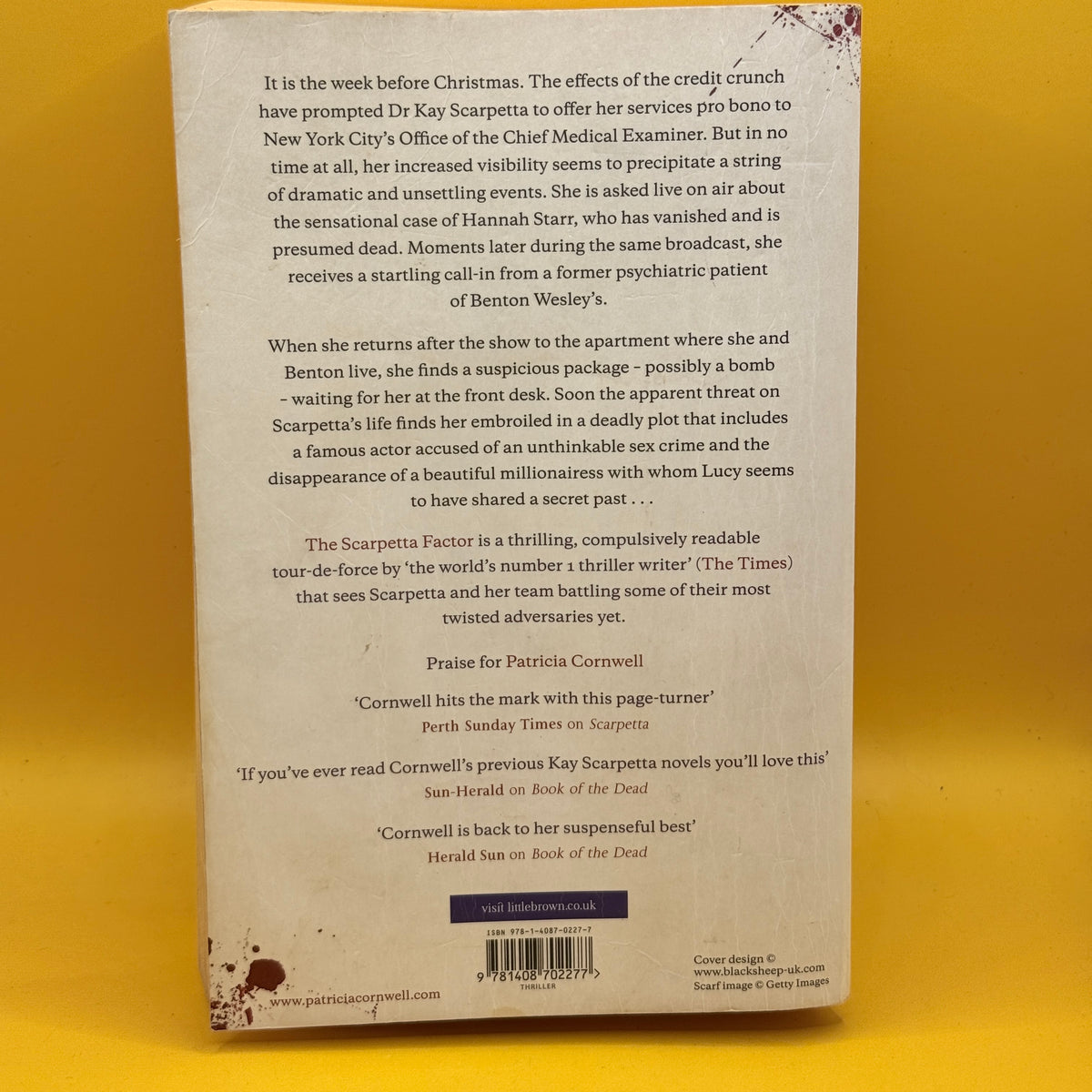 The Scarpetta Factor by Patricia Cornwell