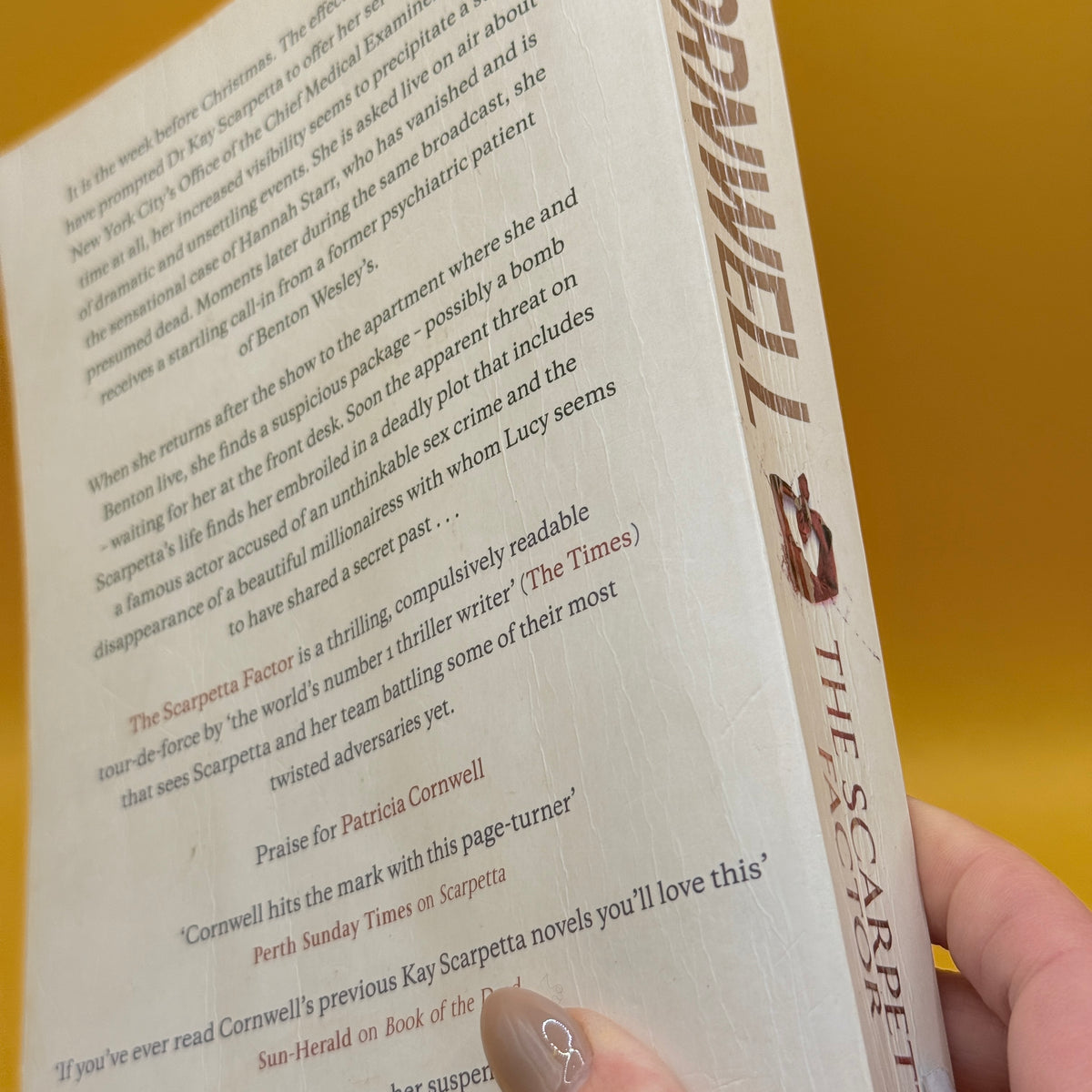 The Scarpetta Factor by Patricia Cornwell