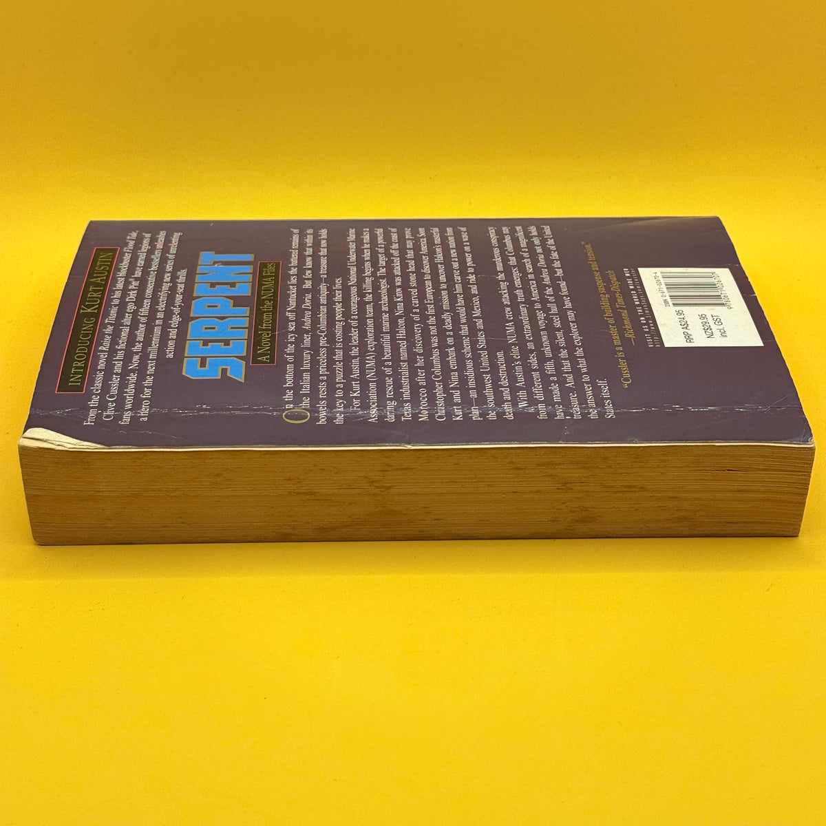 Serpent by Clive Cussler and Paul Kemprecos (1999)