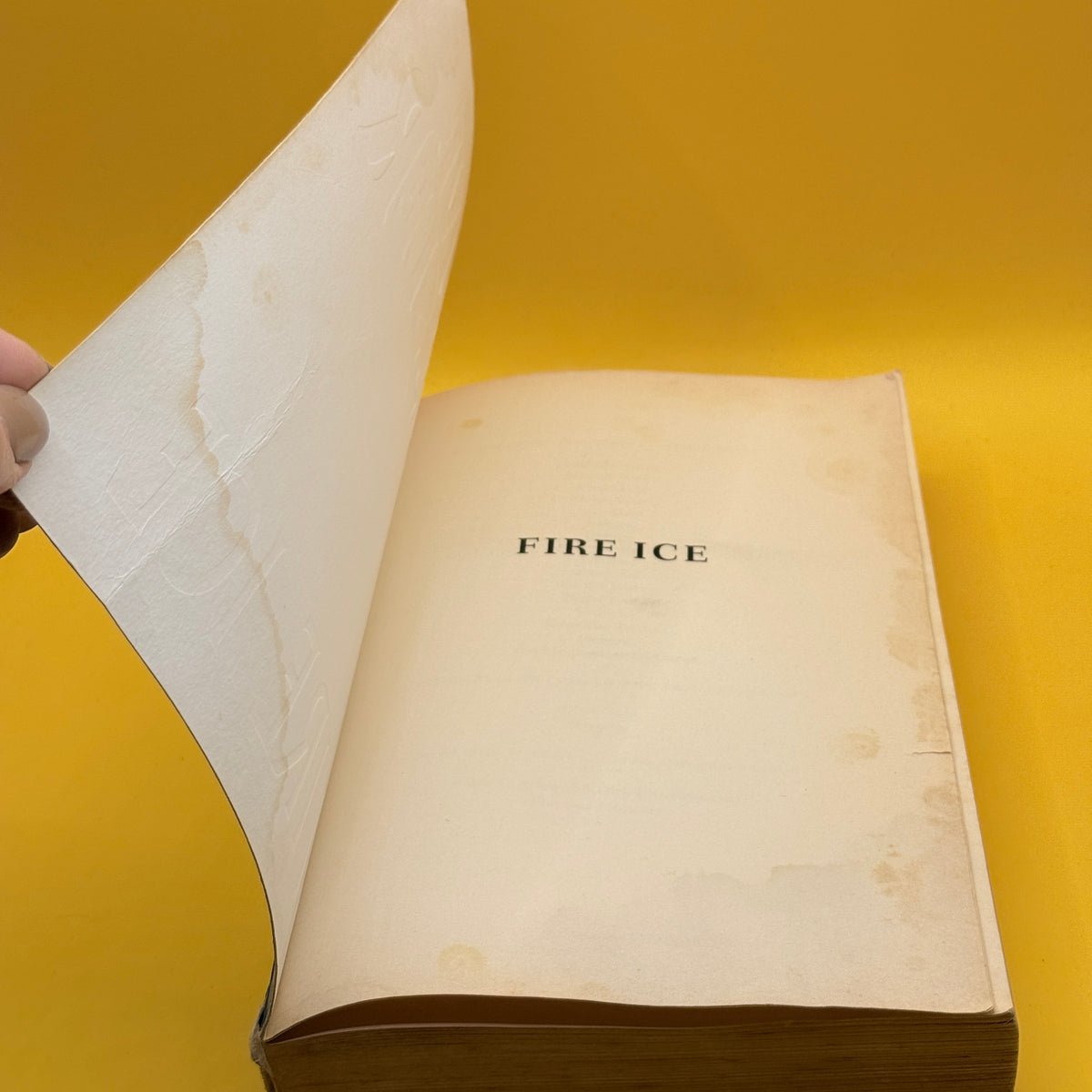 Fire Ice by Clive Cussler and Paul Kemprecos