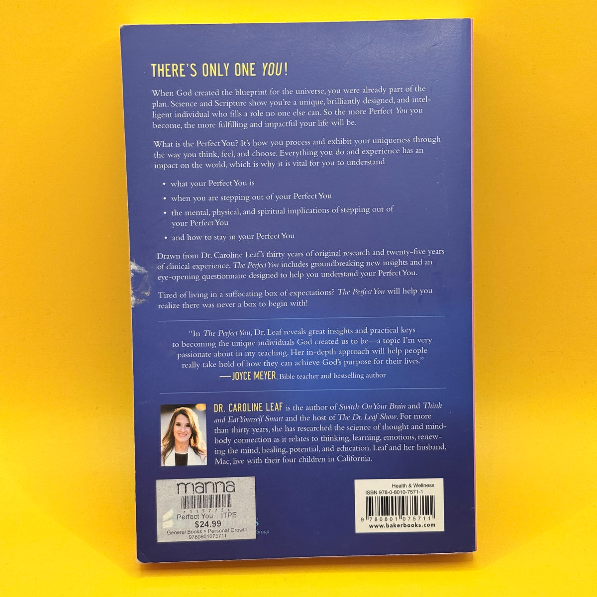 The Perfect You: A Blueprint for Identity by Dr. Caroline Leaf