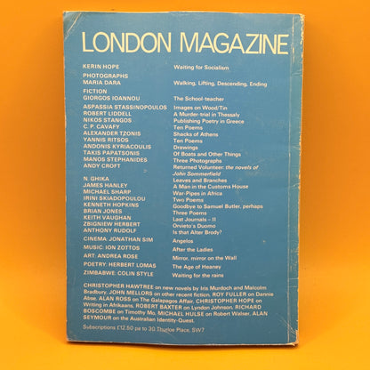 London Magazine: April/May 1983