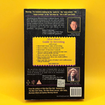Rich Dad's Guide to Investing by Robert T. Kiyosaki and Sharon L. Lechter