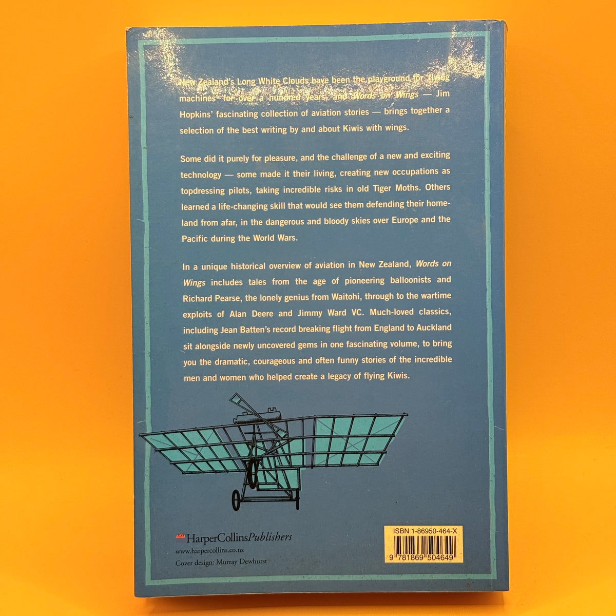 Words on Wings: An Anthology of New Zealanders in Flight by Jim Hopkins
