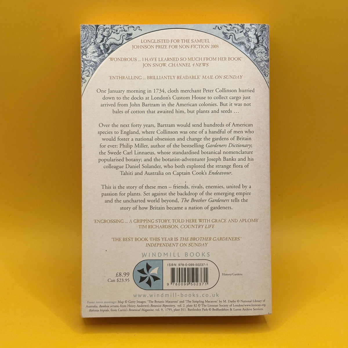 The Brother Gardeners by Andrea Wulf