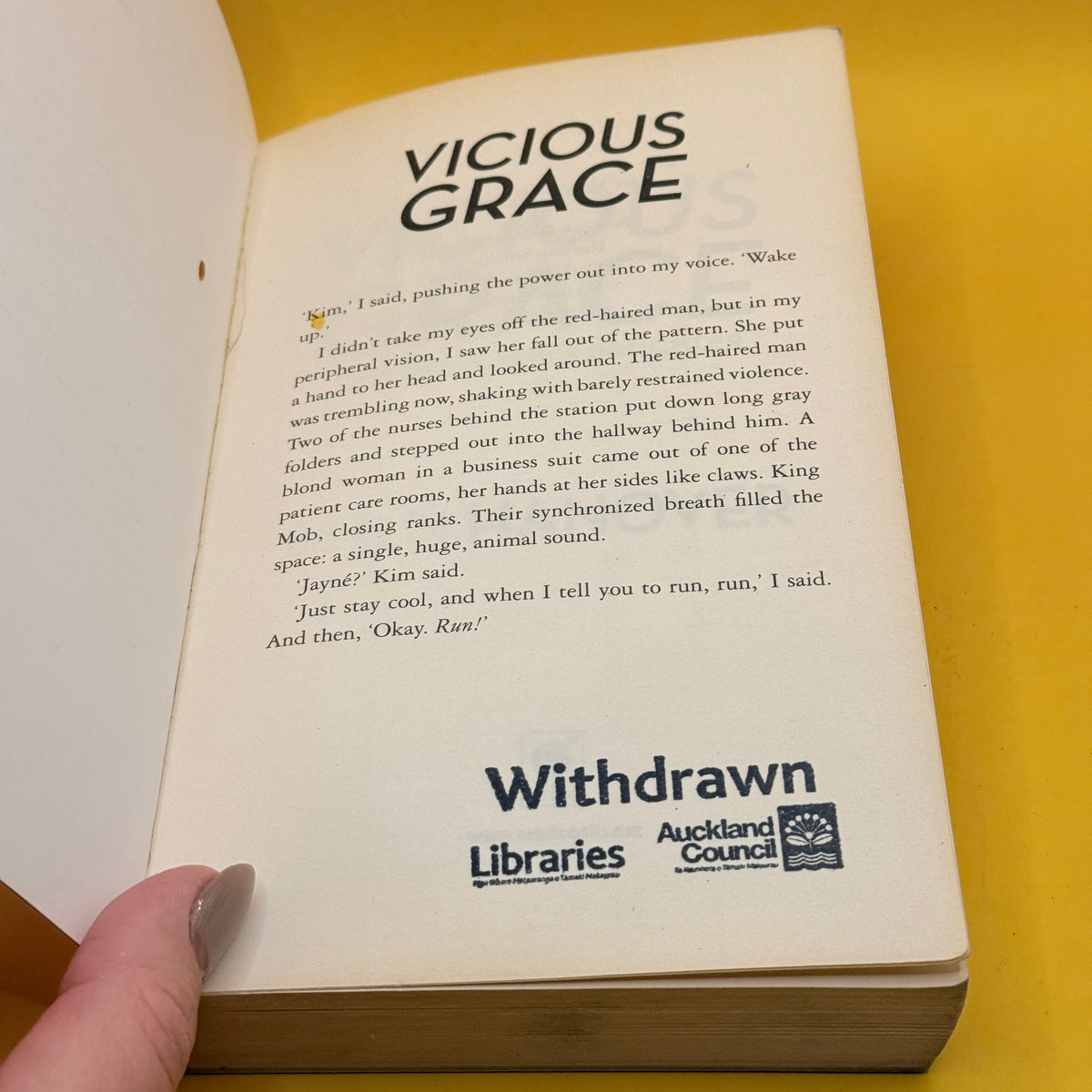 Vicious Grace by M. L. N. Hanover