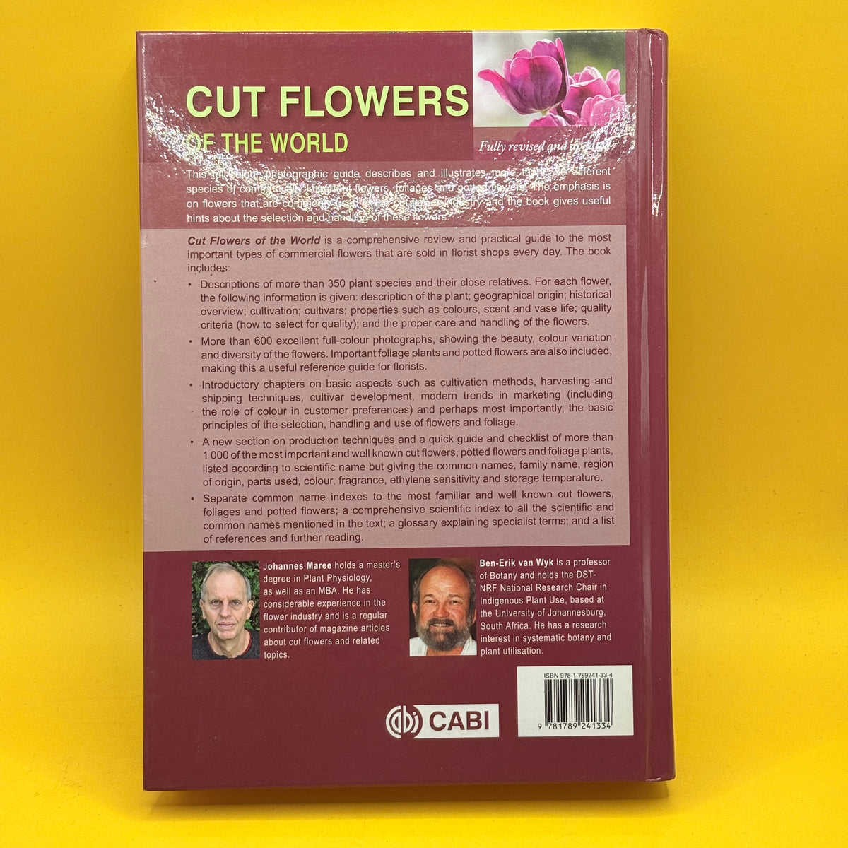 Cut Flowers of the World by Johannes Maree and Ben-Erik van Wyk