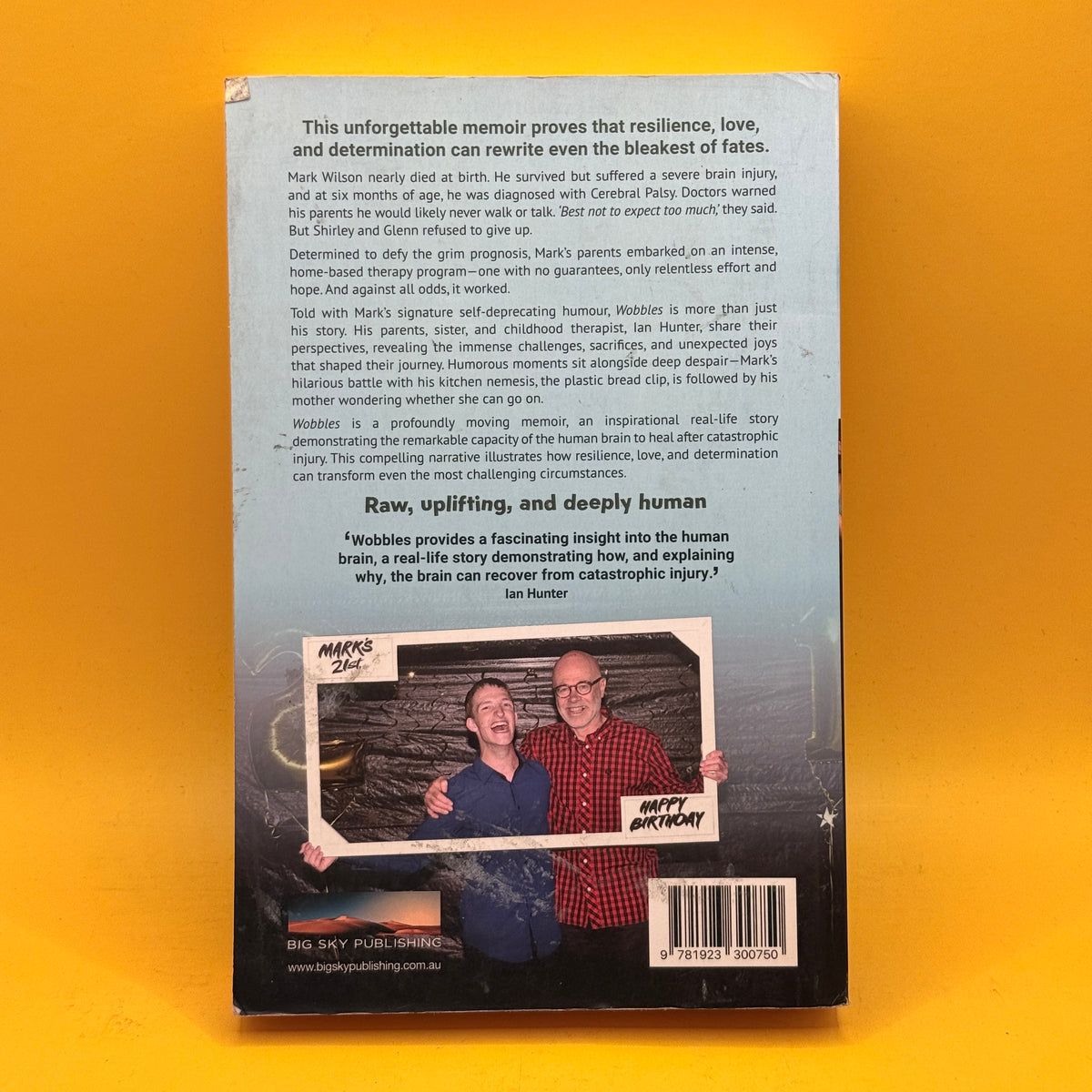 Wobbles: Tears, Laughter, Love and Inspiration by Ian Hunter with Mark Wilson