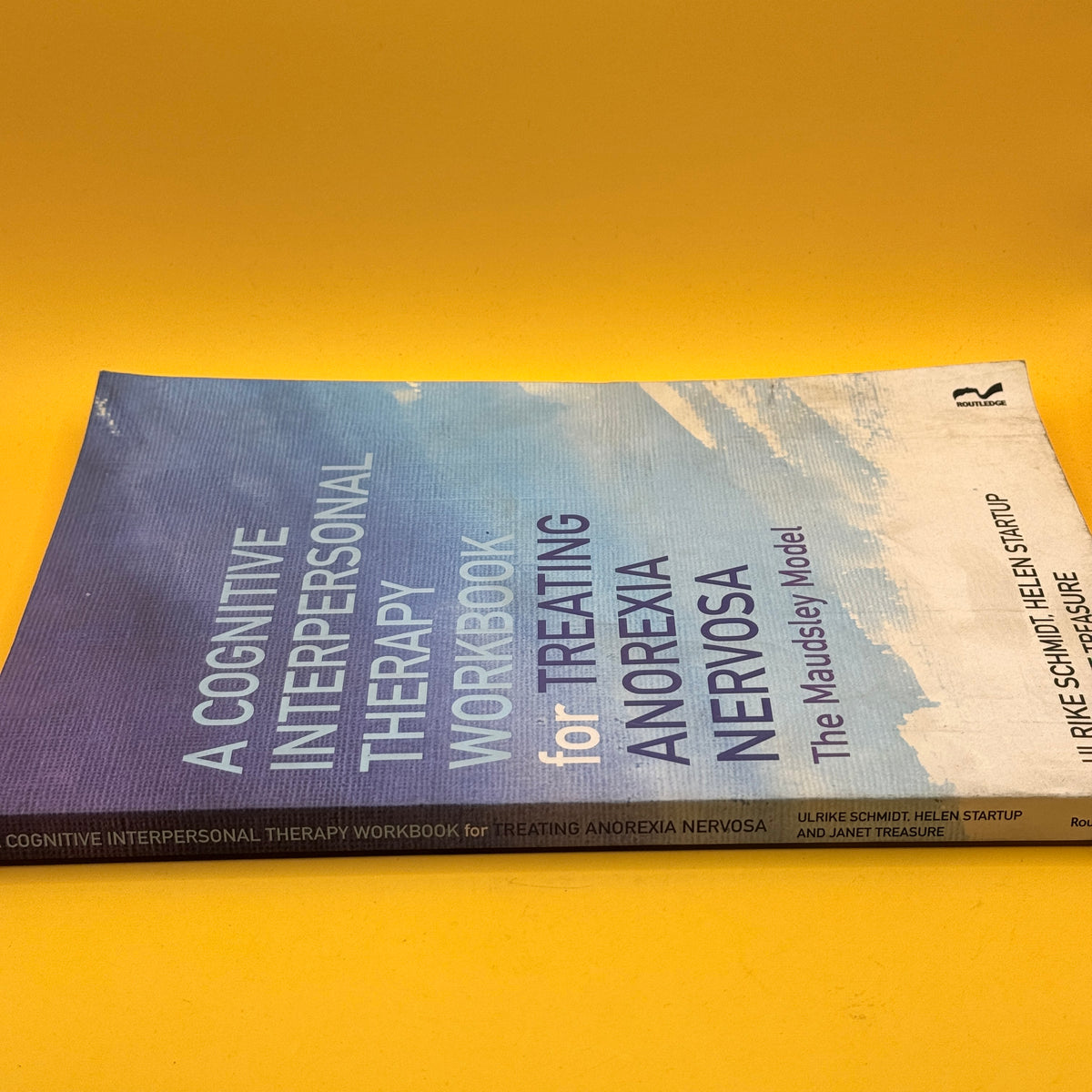 A Cognitive Interpersonal Therapy Workbook for Treating Anorexia Nervosa: The Maudsley Model by Ulrike Schmidt, Helen Startup and Janet Treasure