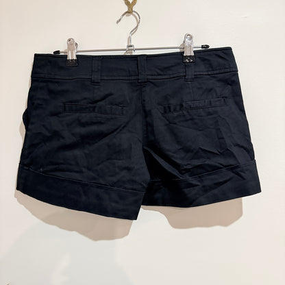 Glassons Black Button Detail Shorts Size 8